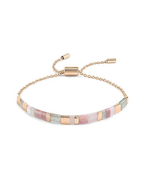 Radley 18ct Rose Gold  Semi Precious Stone Friendship Bracelet