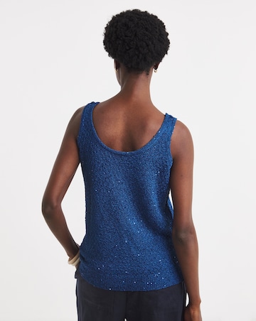 Sequin Knitted Tank
