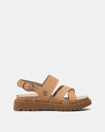 Timberland Clairemont Way Beige Nubuck Sandals