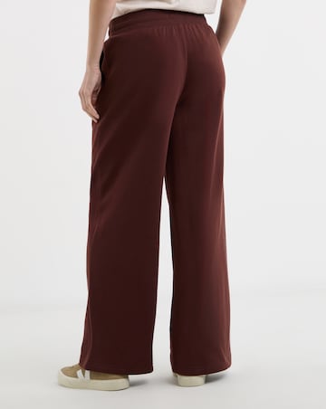 Chocolate Wide Leg Joggers