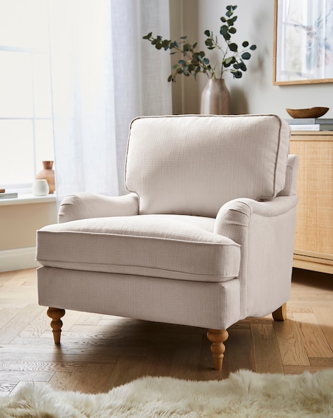 Wisteria Fabric  Armchair