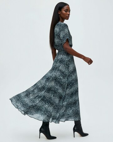 Religion Animal Maxi Wrap Dress