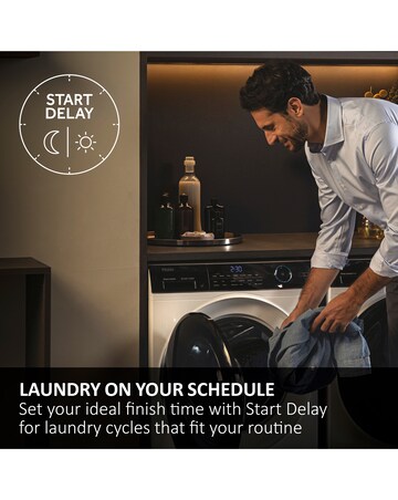 Haier X9 HD100CQ387U1UK WiFi 10kg Heat Pump Tumble Dryer White Install