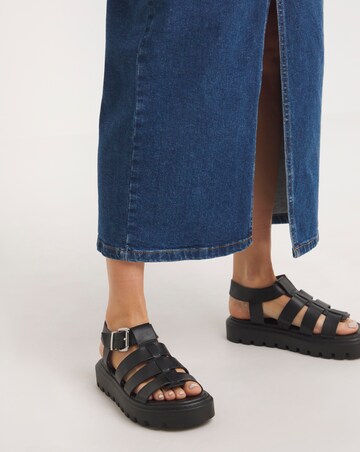 Courtney Chunky Fisherman Sandals Extra Wide EEE Fit Simply Comfort