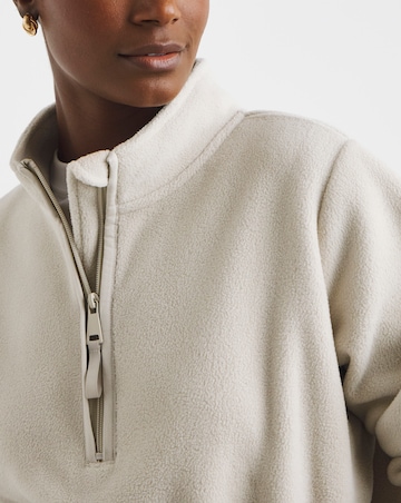 Quarter Zip Longline Fleece