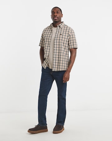 Wrangler Short Sleeve 1 Pocket Shirt - Check