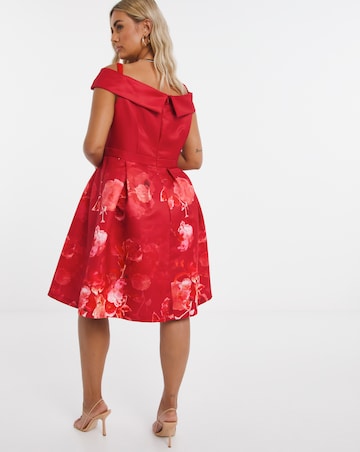 Chi Chi London Bardot Skater Dress