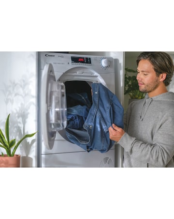 Candy Smart Pro CROE H9A3TE-80/N WiFi 9kg Heat Pump Tumble Dryer White + Install