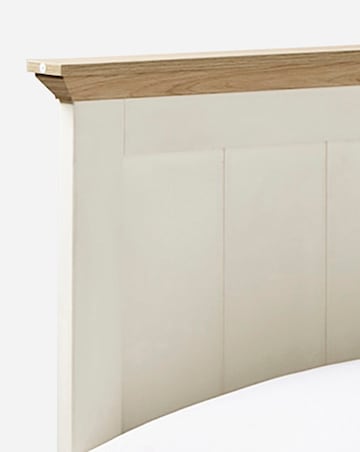 Julipa Ashford Wooden Bed with 3 Layer Memory Foam Hybrid Mattress