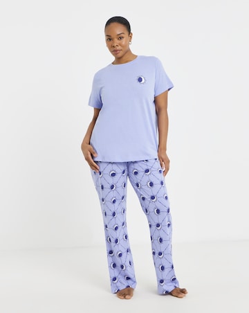 Pretty Secrets Value Pyjama Set Celestial Print