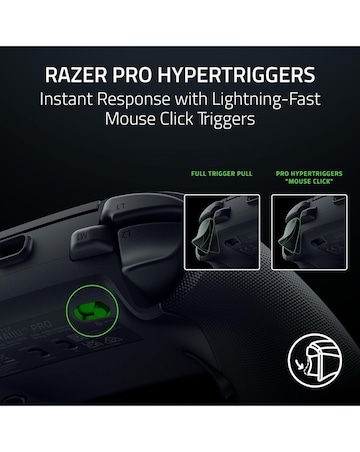 Razer Raiju V3 Pro PS5 Wireless Controller for PS5/PC - Black