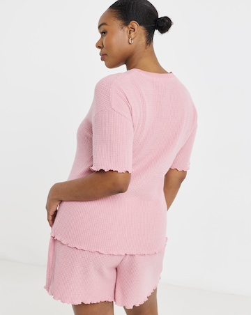 Pretty Secrets Waffle Lounge Short Set