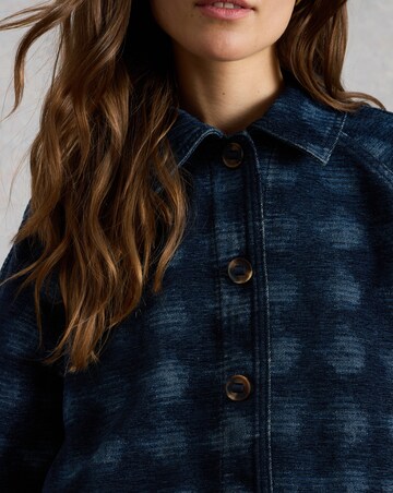 White Stuff Eden Denim Jacquard Jacket