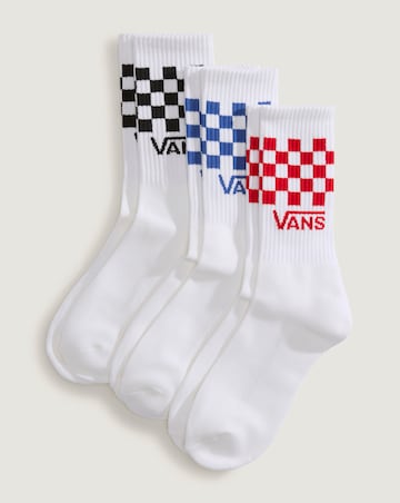 VANS Classic Check Crew 3Pk Socks