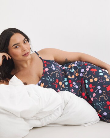 Simply Be Value Cami Maxi Nightie Cherry Print