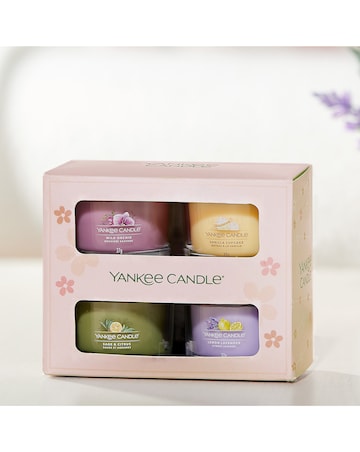 Yankee Candle 4 Mini Filled Votive Gift Set