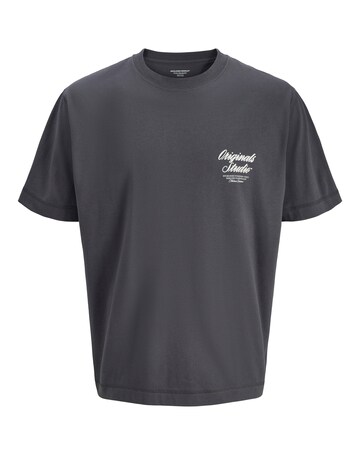 Jack & Jones Norrebro Back Graphic T-Shrt - Grey
