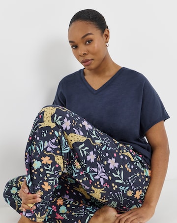 Pretty Secrets Pyjama Set Animal Print