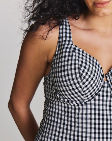 MAGISCULPT Gingham Underwired Swimsuit