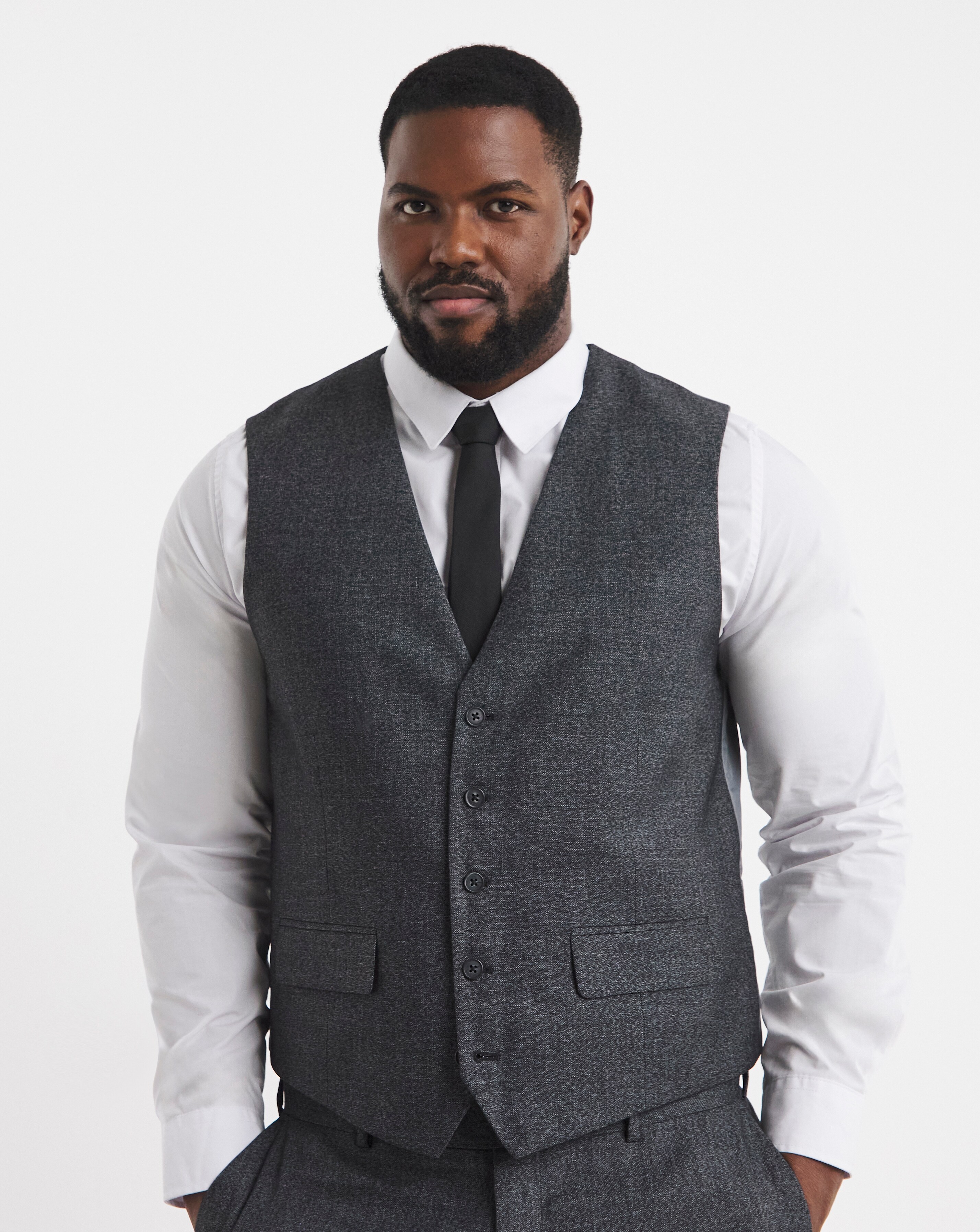 Regular Fit Stretch Waistcoat