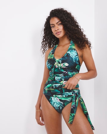 JD Williams Dark Tropics Tankini Top