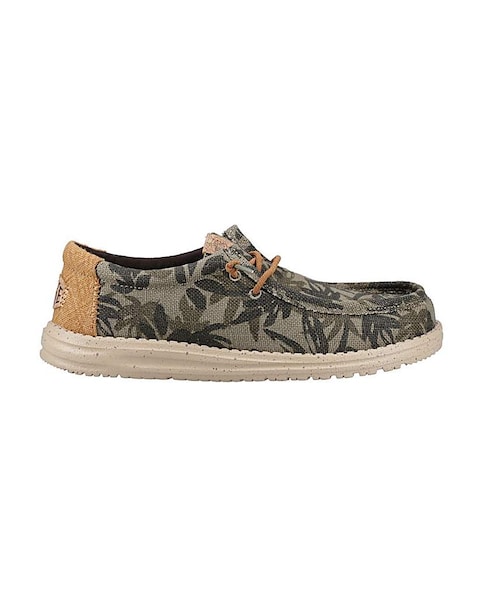 HEYDUDE Wally Palm Jute Shoes