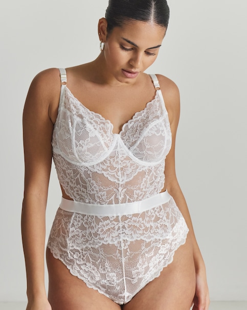 Ann Summers Hold Me Tight Body White
