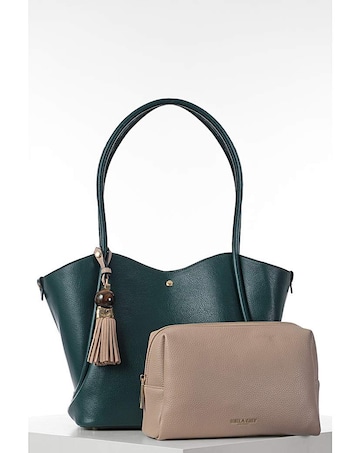 Luella Grey Floella Peacock Tote