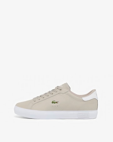 Lacoste Powercourt Leather Trianer - Grey
