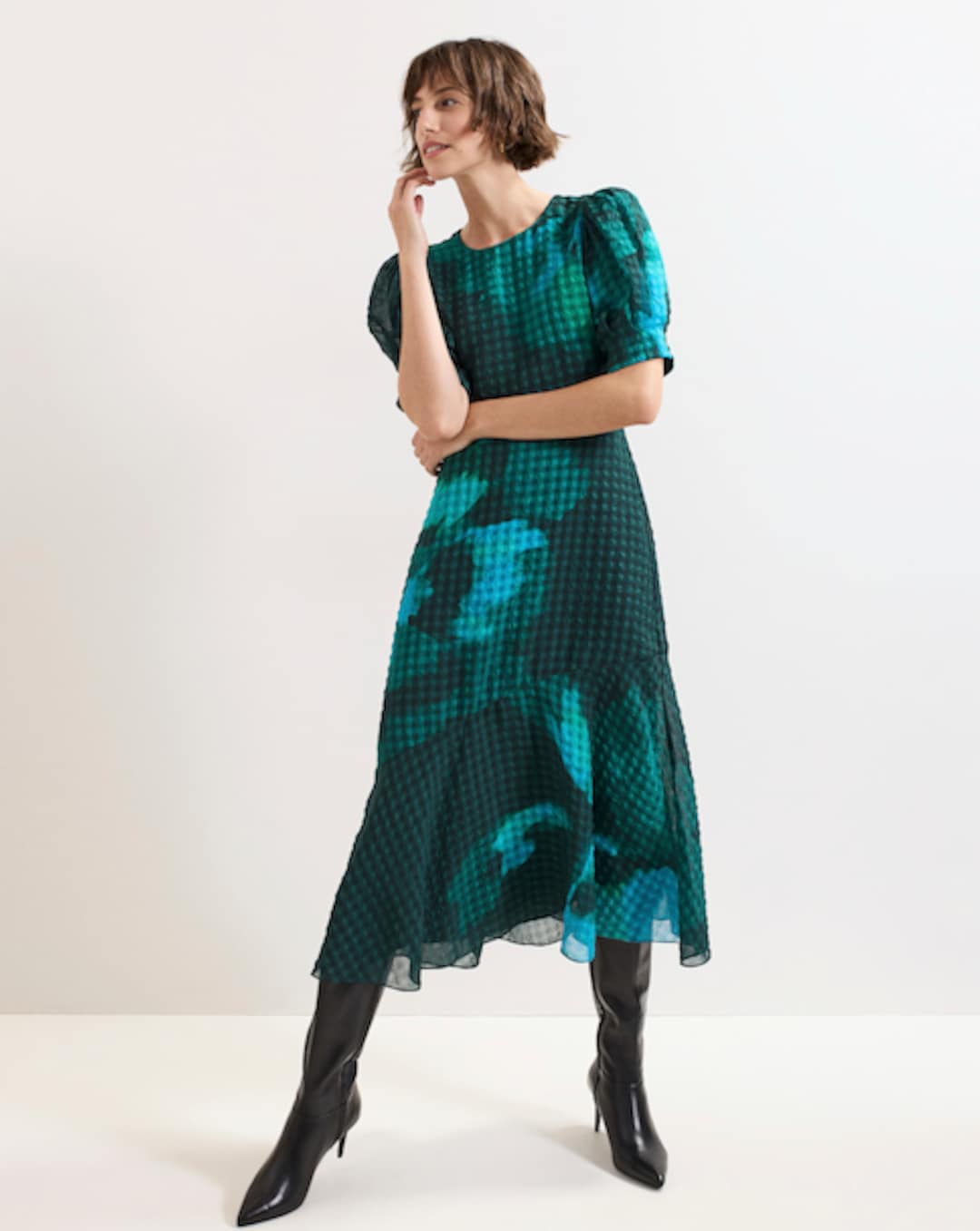 slim fit dress slacks Witch Phase Bat Wing Mini Dress, M main image 0