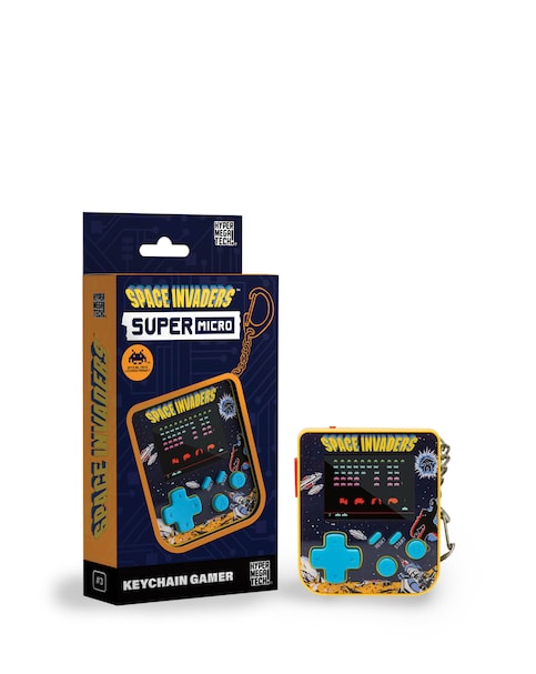 Hyper Mega Tech - TAITO Super Micro Keychain Space Invaders
