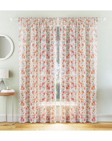Mia Floral Printed Voile Panel