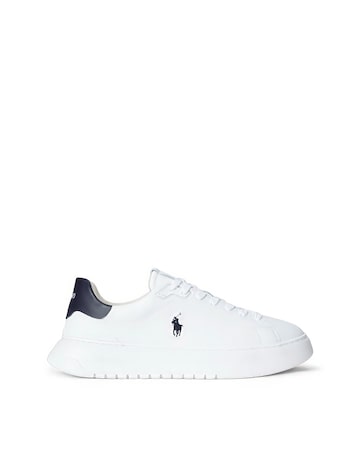 Polo Ralph Lauren Heritage Court Super Trainers - White