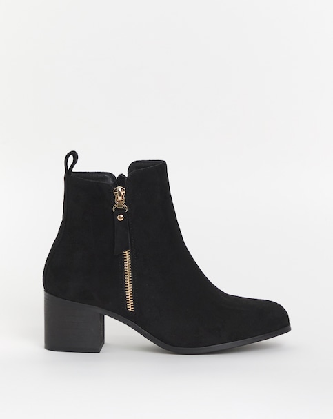 Cushion Walk Block Heel Boot EEE Fit