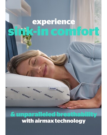 Silentnight Airmax 2 Pack Breathable Memory Foam Pillow