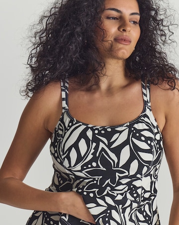 MAGISCULPT Floral Print Tankini Top