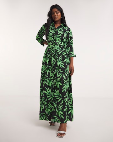 dove dress in green leopard In Your Happy Place Olive Green Leopard Dress, Small - The Mint Julep Boutique main image 0