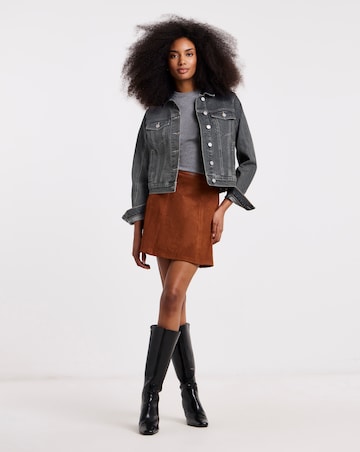 Simply Be Black Authentic Stretch Jacket