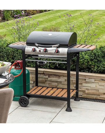 George Foreman 3 Burner Gas BBQ