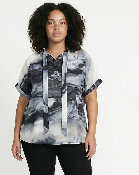 Religion Fiona Tie Neck Top