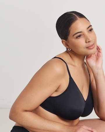 Pretty Secrets (3 Pack) Claire Micro Moulded Full Cup Non Wired Bras (B-E)