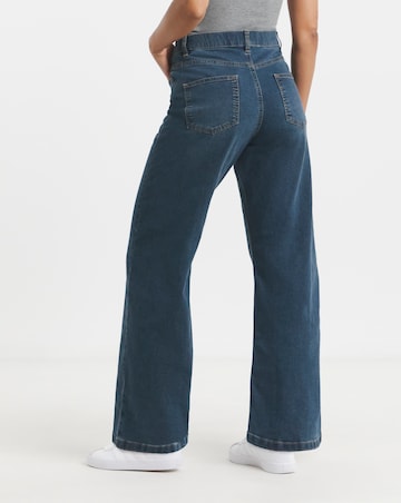 Vintage Blue 24/7 Stretch Wide Leg Jeans