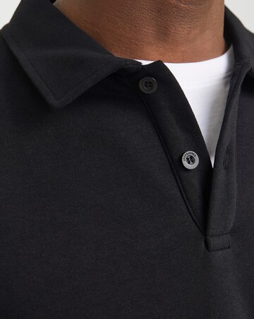 Jack & Jones Bradley Polo Sweatshirt - Black