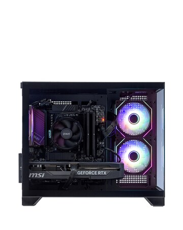 Stormforce Carbon Ryzen 5 16GB RAM 1TB SSD Nvidia RTX 3050 Gaming Desktop