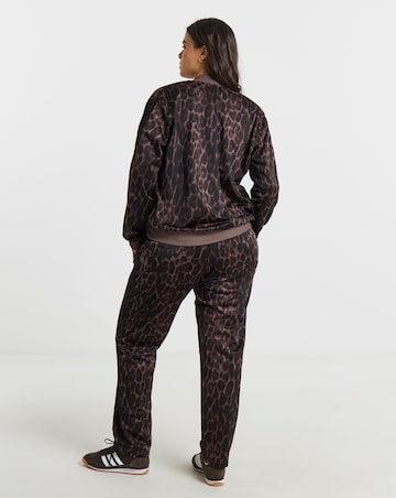 adidas Leopard Print 3 Stripes Tracksuit