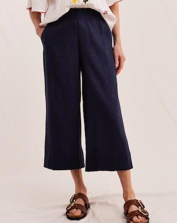 Julipa Cropped Linen Trousers
