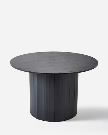 Addison Dining Table with 4 Emilie Chenille Chairs