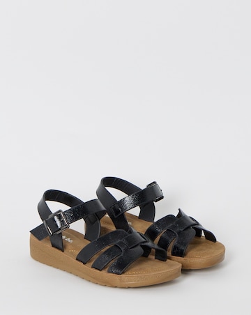 Trinity Two Part Comfort Sandals - Extra Wide Fit (EEE)