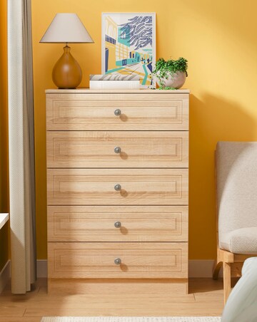 Richmond Ready Assembled 5 Drawer Chest