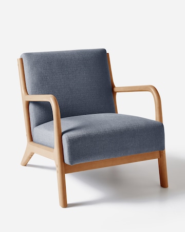 Fletcher Wooden Accent Chair